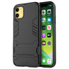 Slim Armour Tough Shockproof Case & Stand for Apple iPhone 11 - Black